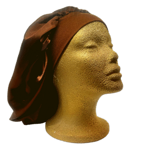 Ebbion Brown Canvas Crowns Bonnet